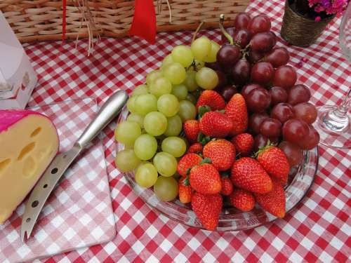 Fruit Picnic Nutrition Healthy Natural Juicy