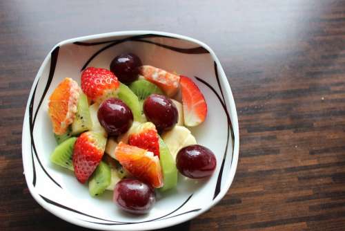 Fruit Fruit Salad Raw Food Mango Bio Vegetarian