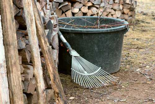 Gardening Computing Raking Leaves Vat Garden Tool