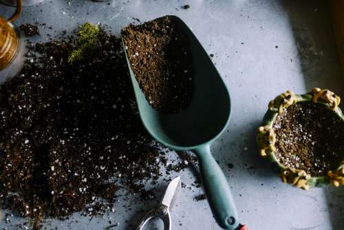 Gardening Pots Soil Scoop Trowel Dig Grow