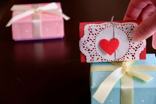 Gifts Valentine Day Boxes Heart Love Present