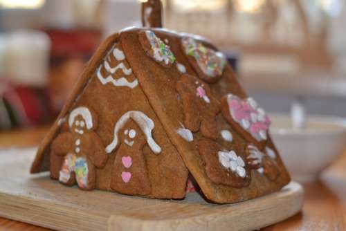 Gingerbread House Christmas Christmas Time Boys