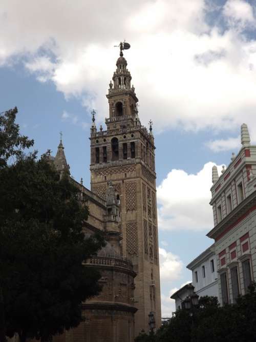 Giralda Seville Cathedral Monuments Andalusia