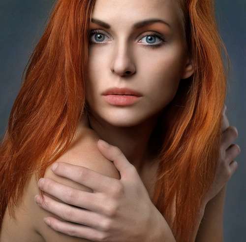 Girl Portrait Woman Face Beauty Model Posing