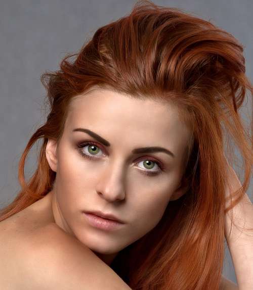 Girl Beauty Woman Model Hair Portrait Face Eyes