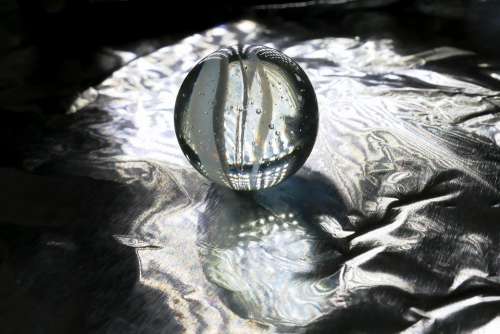 Glass Glass Ball Marble Ball Transparent Mirroring