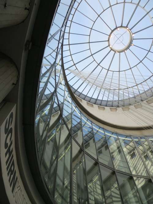 Glass Dome Frankfurt Museum Schirn City Art