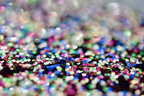 Glitter Shines Color Wallpaper Blur Macro