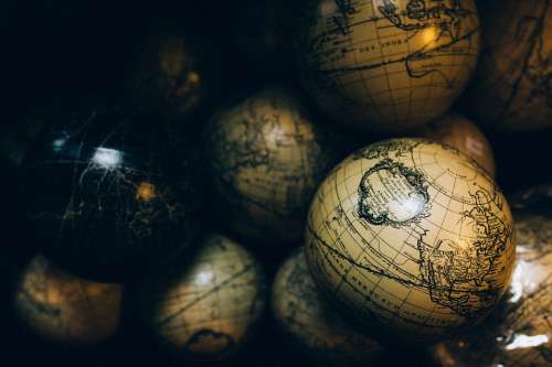 Globes Spheres Maps Ball World Global Education