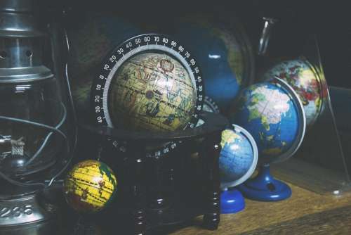 Globes World Geography Collection Maps Cartography