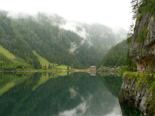 Gosau Lake Austria Dachstein Gosausee Landscape