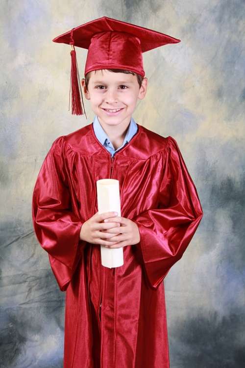 Graduation Kindergarten Graduation Boy Education