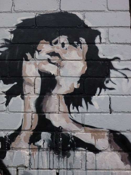 Graffiti Street Art Person Portrait
