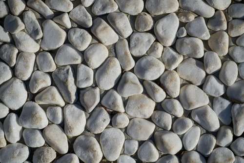 Gravel Wall Ground Old Worn Surface Background