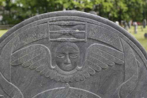 Gravestone Death Angel Graveyard Grave Cemetery