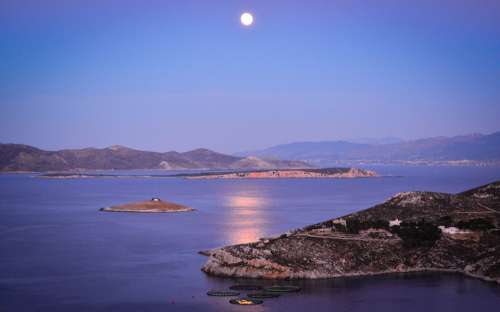 Greece Island Kalymnos Landscape Aegean