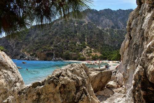 Greece Beach Sea Karpathos Holidays Apelles