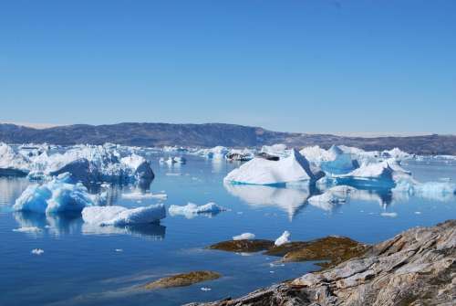 Greenland Iceberg Fjord Sermilik Tiniteqilaaq Ice