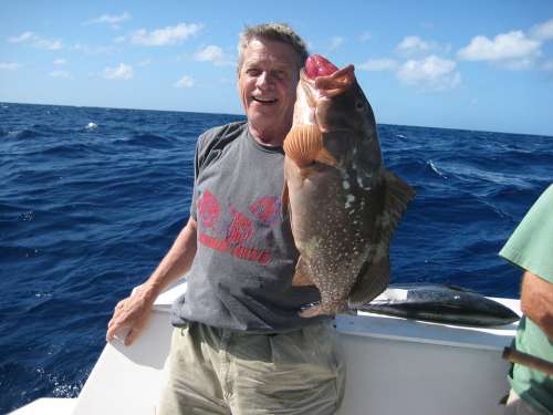 Grouper Fishing Charter Boat Florida Keys Fish