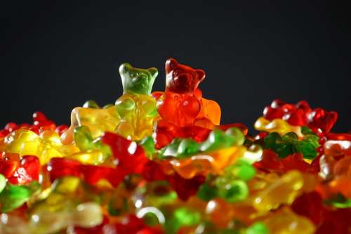 Gummibärchen Gummi Bears Gummi Bear Bear Sweetness