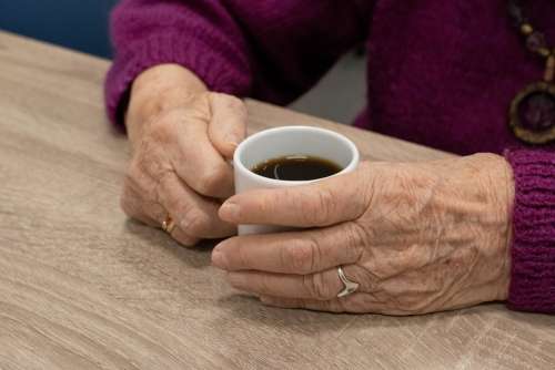 Hand Woman Adult Hands Elderly Self-Reliance