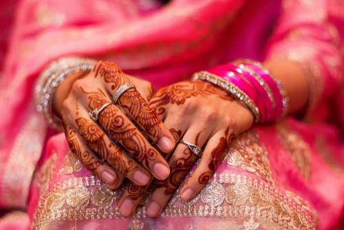 Hand Indian Wedding Heena Wedding Mehndi Jewelry