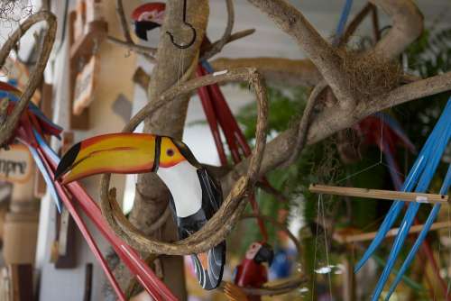 Handicraft Toucan Brazil Birds