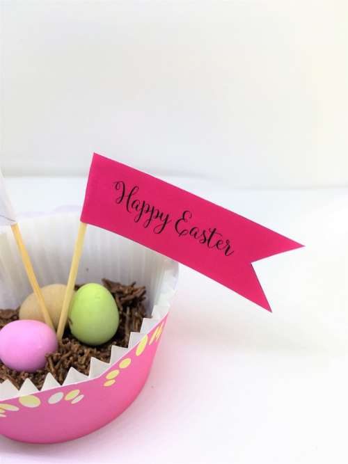 Happy Easter Easter Eggs Easter Cake Cupcake