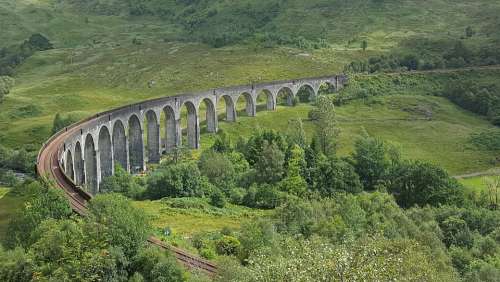 Harry Potter Bridge Viaduct Scotland Historically