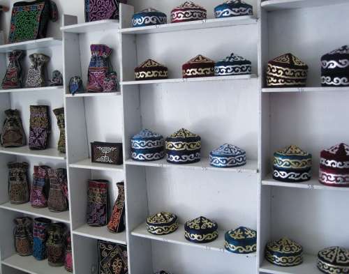 Hats Kazakhstan Crafts Embroidery