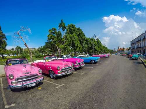 Havana City Car Street