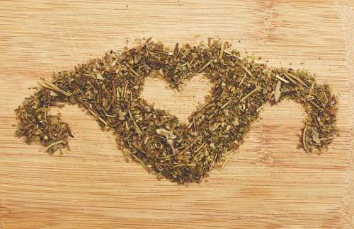 Heart Love Valentine Romantic Symbol Herbs Dried