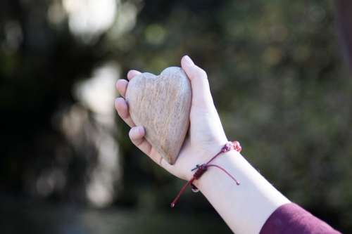 Heart Hand Keep Valentine'S Day Love Relationship