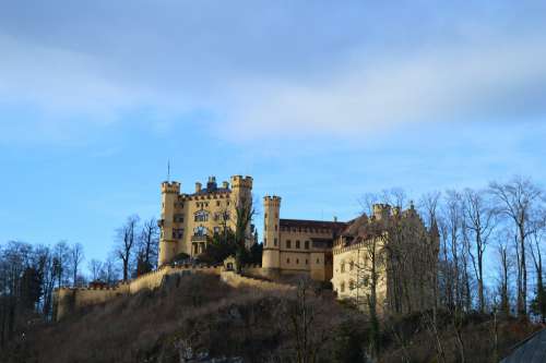 Hohenschwangau Castle Füssen Germany Fairytale