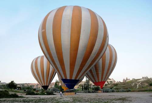 Hot-Air Ballooning Cappadocia Turkey Aircraft Ball