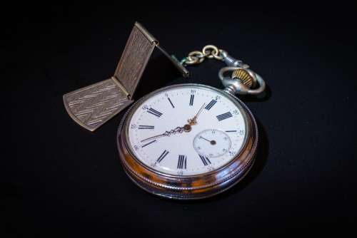 Hour S Pocket Watch Antique Dial Time Impermanence