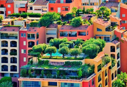 House Roof Terrace Architecture Building Exterior