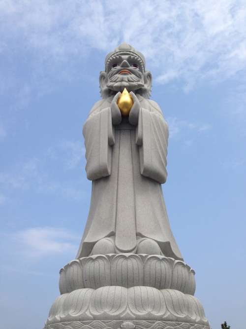 Hyuhyuam Buddha Sky Statue