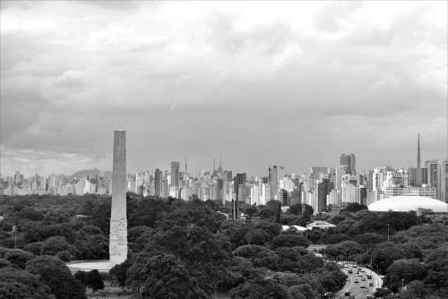 Ibirapuera Saopaulo Obelisk City Urban