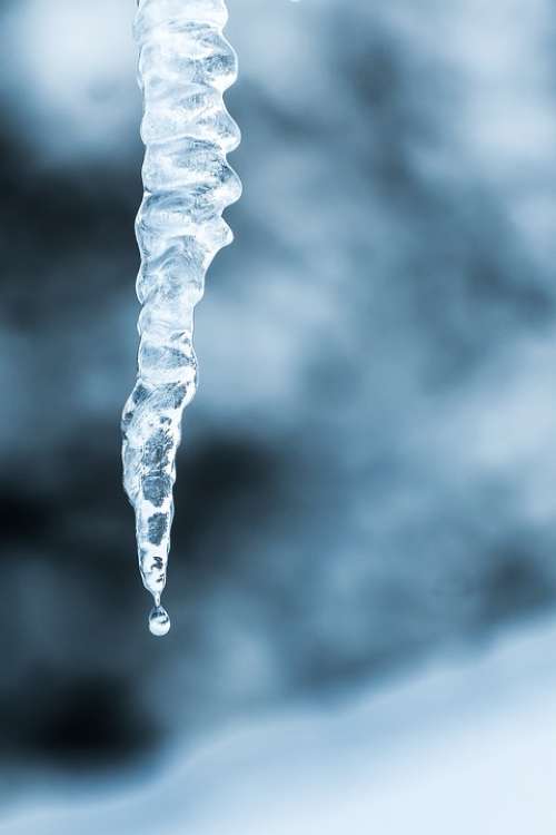 Ice Icicle Frozen Code Winter Blue