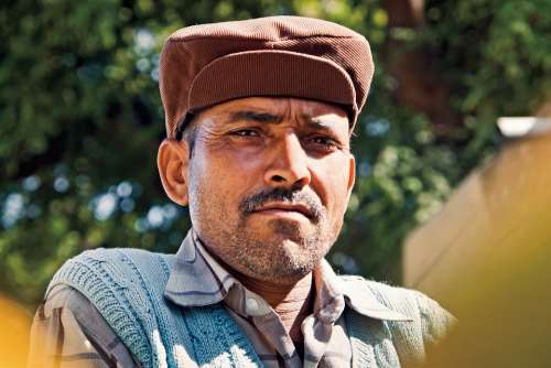 India Asia Man Portrait Sudra People Male Old