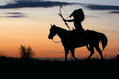 Indian Western The Horse Apache Chief