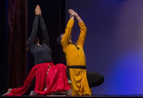 Indian Dance India Traditional Surrender Let Go