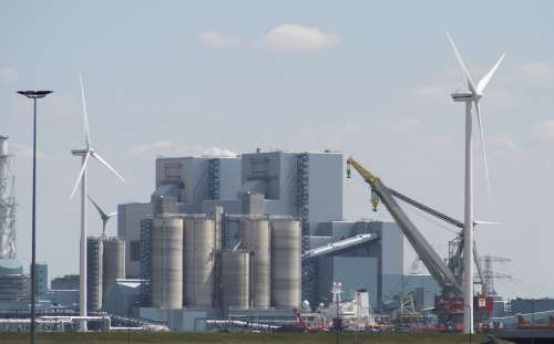 Industry Chemistry Delfzijl Windmills