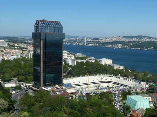 Istanbul Turkey Architecture Bosphorus Panorama