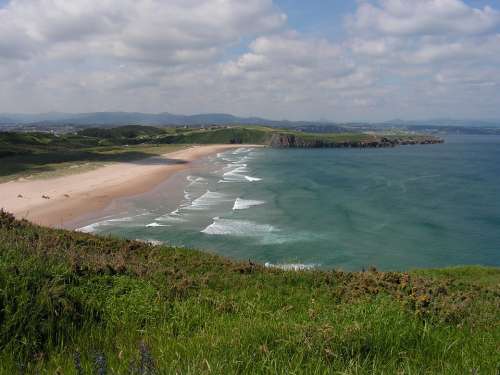 It Xagó Bay Of Biscay Beach Coastal Landscape