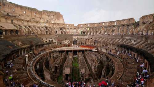 Italy Rome Colosseum Architecture Roman Europe