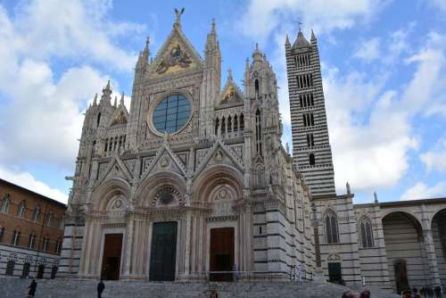 Italy Siena Tuscany Architecture Church
