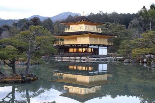 Japan Asia Kyoto Kinkakuji Temple Travel
