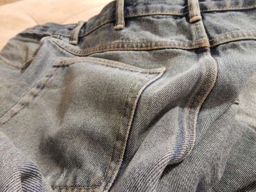 Jeans Denim Pants Pocket Blue Trousers Clothing